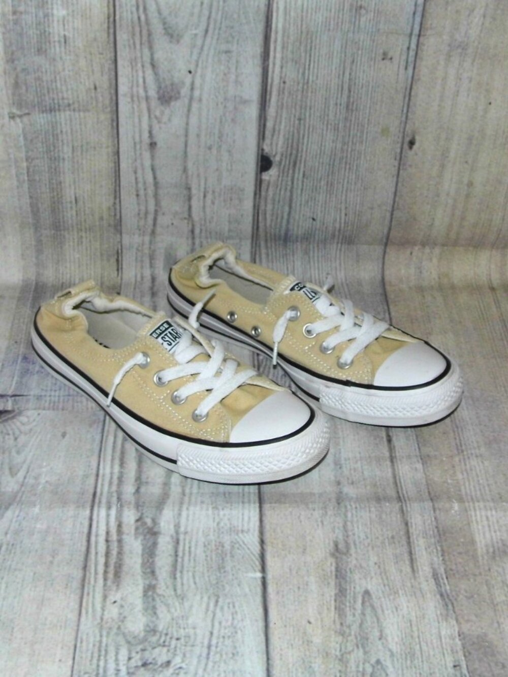 CONVERSE Chuck Taylor All Star Shoreline Tan Sneakers Womens Size 7